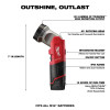 Milwaukee Tool M12 Cordless LITHIUM-ION 3-Tool Combo Kit