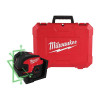 Milwaukee Tool M12 Green Laser - Cross Line & 4-Points