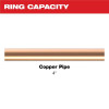 Milwaukee Tool 4 Inch NIBCO® Press Ring for M18 FORCE LOGIC Long Throw Press Tool