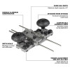 Milwaukee Tool Router Guide Rail Adapter