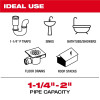 Milwaukee Tool 1-1/4 Inch - 1-1/2 Inch Standard Chain Knocker for 1/4 Inch Chain Snake Cable