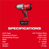 Milwaukee Tool M18 Brushless 1/2 Inch High Torque Impact Wrench with Friction Ring Kit