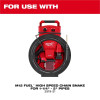 Milwaukee Tool 1-1/4 Inch - 1-1/2 Inch Carbide Chain Knocker for 1/4 Inch Chain Snake Cable