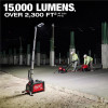 Milwaukee Tool MX FUEL ROCKET Dual Power Compact Tower 5000 Lumen Light