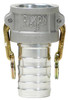 3" Aluminum Camlock Type C Coupler x Hose Shank