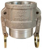 3" Aluminum Cam & Groove Dust Cap Type DC
