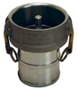 4" Aluminum Vapor Recovery Coupler w/Probe x Hose Shank