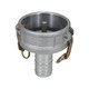 4" Aluminum Vapor Recovery Coupler w/Probe x 2" Hose Shank