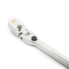 GearWrench 1/4 Inch Drive 120XP Dual Material Handle Locking Flex Head Ratchet 9 Inch