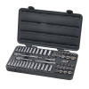 GearWrench 57 Piece 3/8 Inch Drive 6 Point Standard & Deep SAE/Metric Mechanics Tool Set