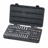 GearWrench 57 Piece 3/8 Inch Drive 6 Point Standard & Deep SAE/Metric Mechanics Tool Set