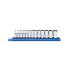 GearWrench 13 Piece 1/4 Inch Drive 6 Point Mid Length Metric Socket Set