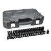 GearWrench 39 Piece 1/2 Inch Drive 6 Point Standard & Deep Impact Metric Socket Set