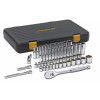 GearWrench 56 Piece 3/8 Inch Drive 6 Point 120XP Standard & Deep SAE/Metric Mechanics Tool Set