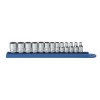 GearWrench 13 Piece 1/4 Inch Drive 12 Point Standard Metric Socket Set