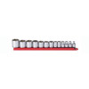 GearWrench 13 Piece 3/8 Inch Drive 6 Point Standard SAE Socket Set