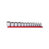 GearWrench 13 Piece 3/8 Inch Drive 6 Point Standard SAE Socket Set