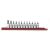 GearWrench 12 Piece 3/8 Inch Drive Hex Bit SAE Socket Set