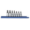 GearWrench 7 Piece 3/8 Inch Drive Ball End Hex Bit Metric Socket Set