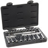GearWrench 24 Piece 3/8 Inch Drive 6 & 12 Point Standard & Deep Metric Mechanics Tool Set