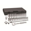 GearWrench 33 Piece 1/2 Inch Drive 6 Point Standard & Deep SAE Mechanics Tool Set