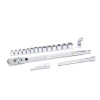 GearWrench 18 Piece 3/8 Inch Drive 120XP Locking Flex Head Ratchet and 6 Point Metric Stubby Socket Mechanics Tool Set