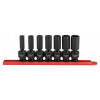 GearWrench 7 Piece 3/8 Inch Drive 6 Point Deep Universal Impact SAE Socket Set