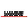 GearWrench 8 Piece 3/8 Inch Drive 6 Point Standard Universal Impact SAE Socket Set