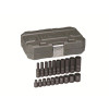 GearWrench 20 Piece 1/4 Inch Drive 6 Point Standard & Deep Impact SAE Socket Set