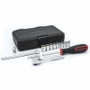 GearWrench 15 Piece 1/4 Inch Drive 6 Point Standard SAE Mechanics Tool Set