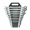 GearWrench 13 Piece 72-Tooth 12 Point Ratcheting Combination SAE Wrench Set