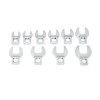 GearWrench 10 Piece 3/8 Inch Drive Crowfoot Metric Wrench Set