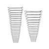 GearWrench 44 Piece 12 Point Long Pattern Combination SAE/Metric Wrench Set