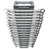GearWrench 16 Piece 72-Tooth 12 Point XL Ratcheting Combination Metric Wrench Set