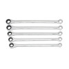 GearWrench 5 Piece 72-Tooth 12 Point XL GearBox Double Box Ratcheting Metric Wrench Add-On Set
