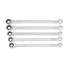 GearWrench 5 Piece 72-Tooth 12 Point XL GearBox Double Box Ratcheting Metric Wrench Add-On Set