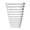 GearWrench 12 Piece 120XP Universal Spline XL Flex Head Ratcheting Combination Metric Wrench Set