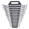 GearWrench 15 Piece 12 Point Long Pattern Combination SAE Wrench Set