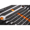 GearWrench 28 Piece 72-Tooth 12 Point Metric Standard & Stubby Combination Ratcheting Wrench Set with Foam Storage Tray
