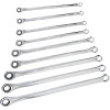 GearWrench 9 Piece 72-Tooth 12 Point XL GearBox Double Box Ratcheting SAE Wrench Set