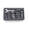 GearWrench 10 Piece 12 Point Stubby Combination SAE Wrench Set