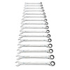 GearWrench 16 Piece 120XP Universal Spline XL Ratcheting Combination Metric Wrench Set