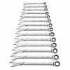GearWrench 14 Piece 120XP Universal Spline XL Ratcheting Combination Metric Wrench Set