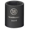 GearWrench 3/8 Inch Drive 6 Point Standard Impact Metric Socket 10mm