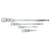 GearWrench 4 Piece 1/4 Inch, 3/8 Inch & 1/2 Inch Drive 90-Tooth Flex Head Teardrop Ratchet Set