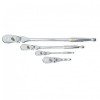 GearWrench 4 Piece 1/4 Inch, 3/8 Inch & 1/2 Inch Drive 90-Tooth Flex Head Teardrop Ratchet Set