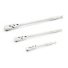 GearWrench 3 Piece 1/4 Inch, 3/8 Inch, 1/2 Inch Drive 120XP Locking Flex Head Ratchet Set