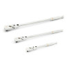GearWrench 3 Piece 1/4 Inch, 3/8 Inch, 1/2 Inch Drive 120XP Locking Flex Head Ratchet Set