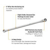 GearWrench 9/16 Inch 120XP Universal Spline XL GearBox Flex Head Ratcheting Wrench