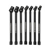 GearWrench 7 Piece 3/8 Inch Drive 6 Point X-Core Pinless Universal Impact Metric Extension Socket Set